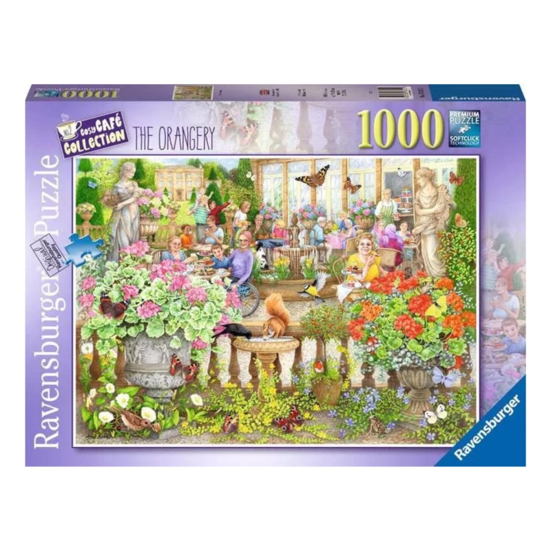 Ravensburger The Orangery Caf 1000 Pc Jigsaw Puzzle