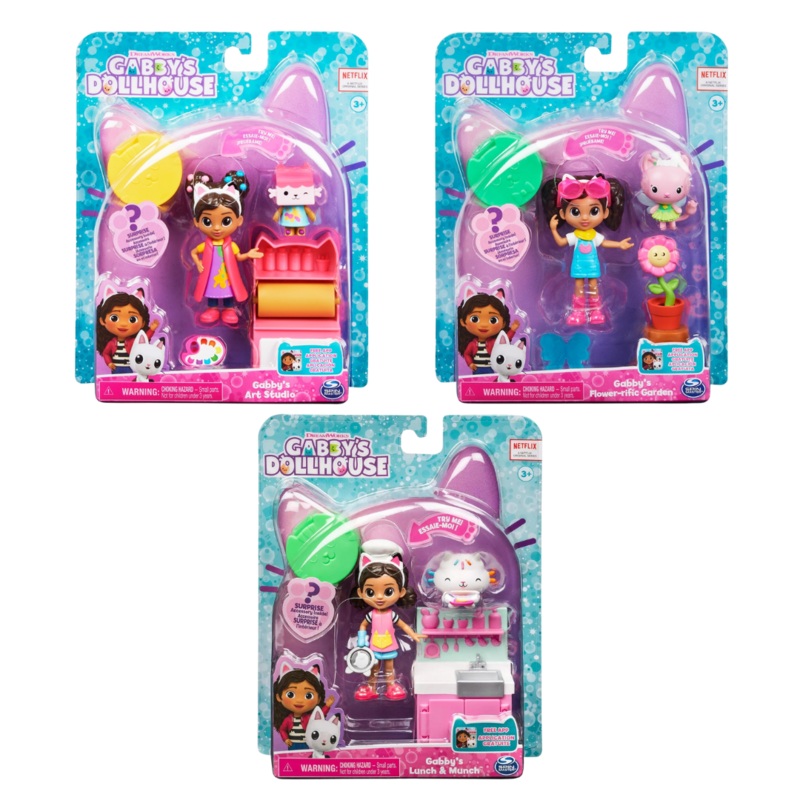 Gabby's Dollhouse Cat-Tivity Pack Assorted