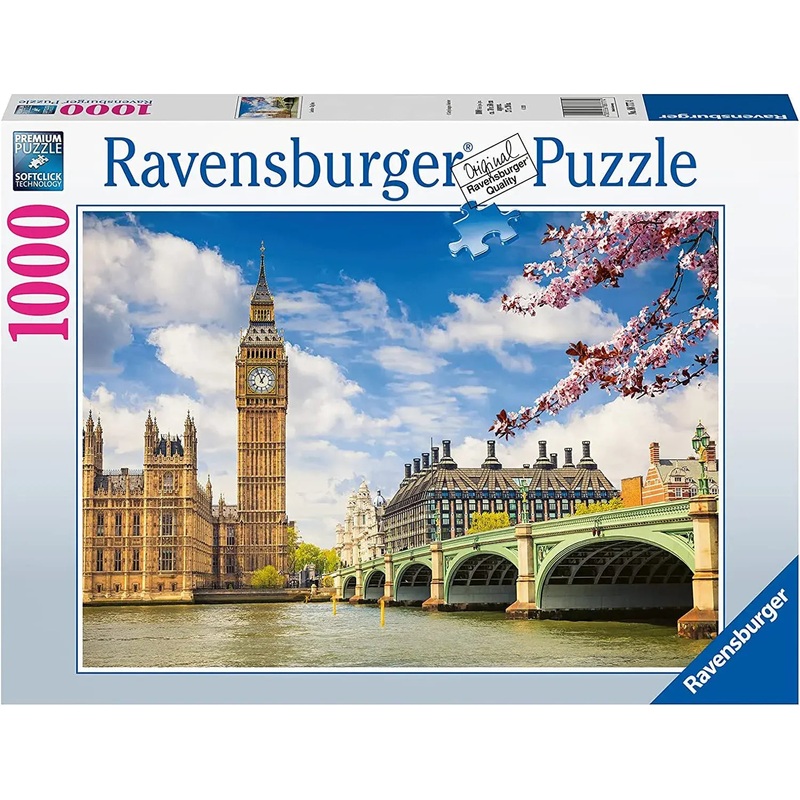 Ravensburger London Big Ben 1000 Pc Jigsaw Puzzle