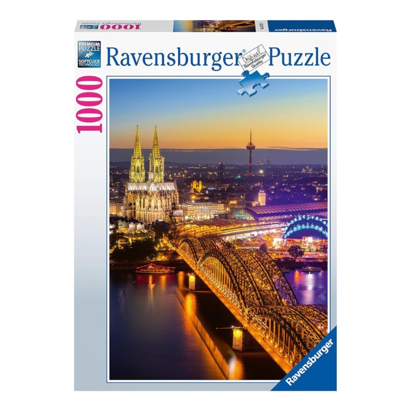 Ravensburger Shining Cologne 1000 Pc Jigsaw Puzzle