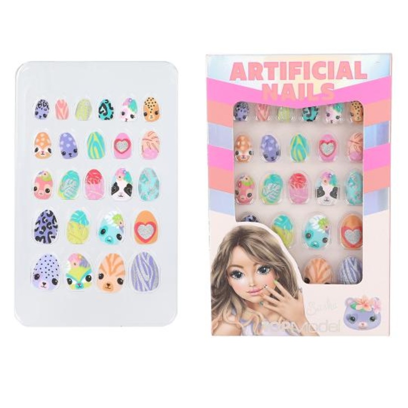 TOPModel Artificial Nails Pointed Animals