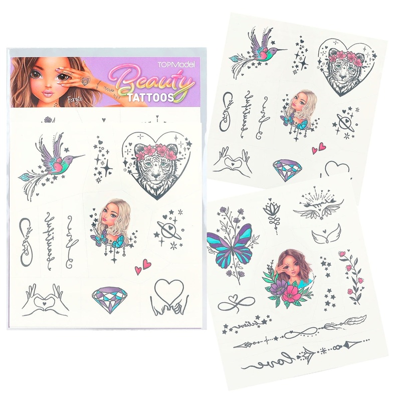 TOPModel Tattoos Beauty And Me