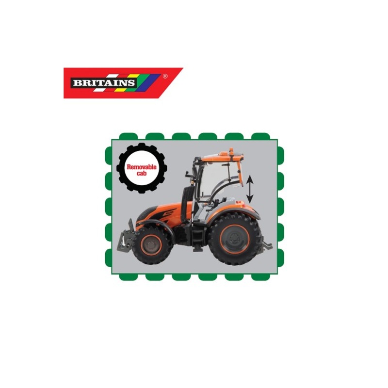Britains Metallic Orange Valtra T254