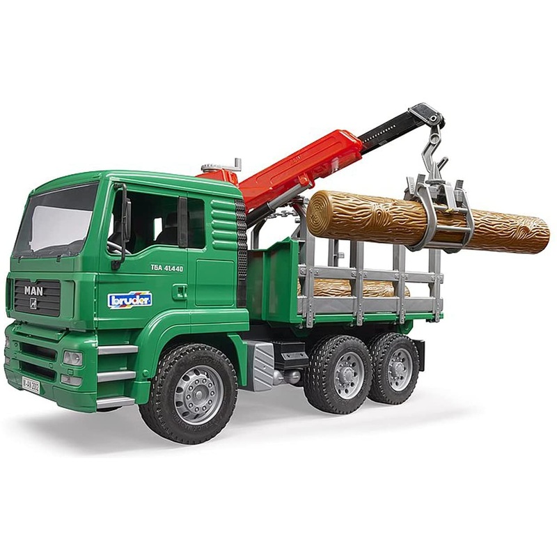 Bruder MAN Timber Truck with Loading Crane