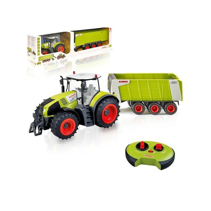 R/C Claas 870 Axion Tractor with Trailer