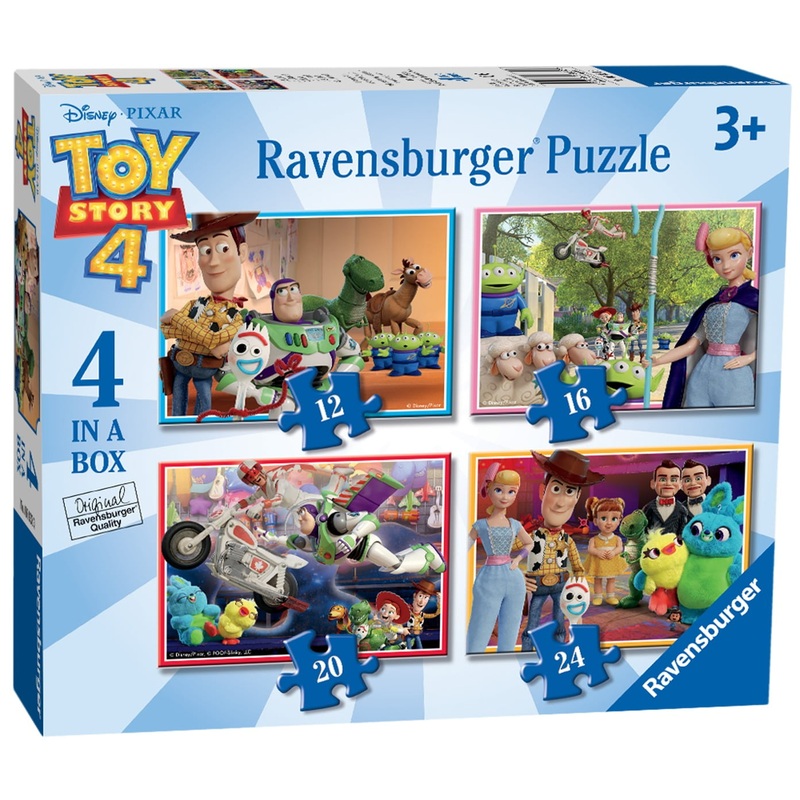 Ravensburger Toy Story 4 Jigsaw Puzzles 4-In-A-Box