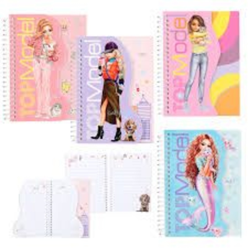 Top Model Spiral Book
