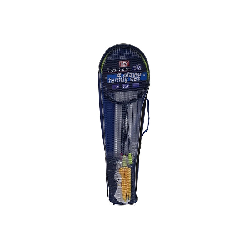 4 Player Metal Badminton Set
