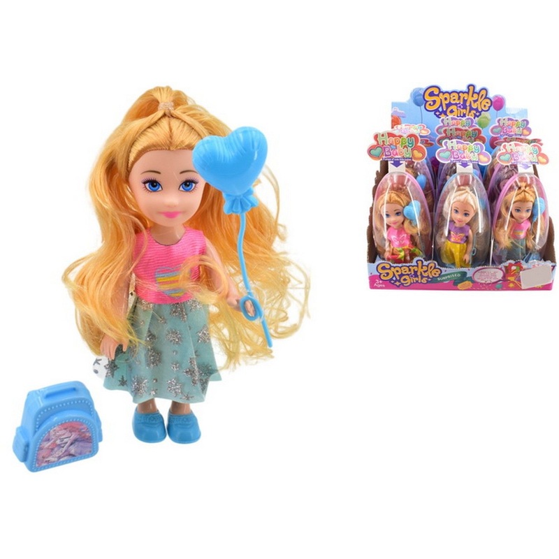 Doll And Accessories In Case