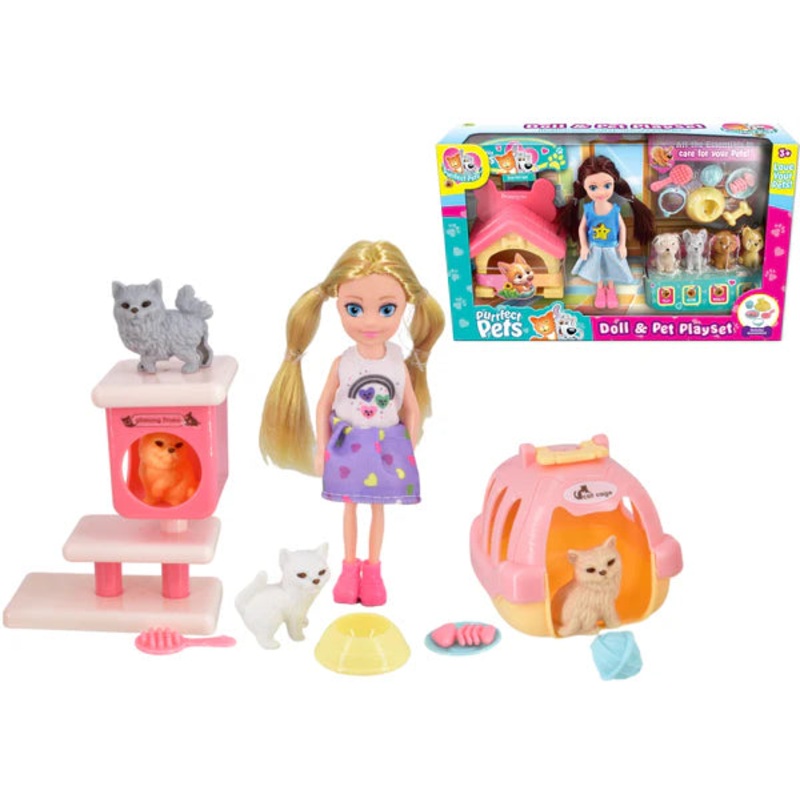 Doll and Pet Playset