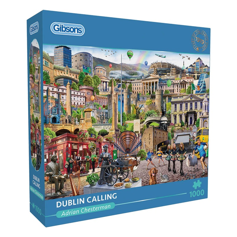 Gibsons - Dublin Calling 1000 Pc Jigsaw Puzzle