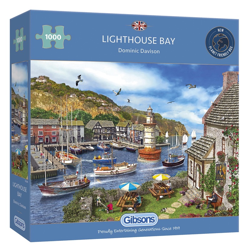 Gibsons - Lighthouse Bay 1000 Pc Jigsaw Puzzle