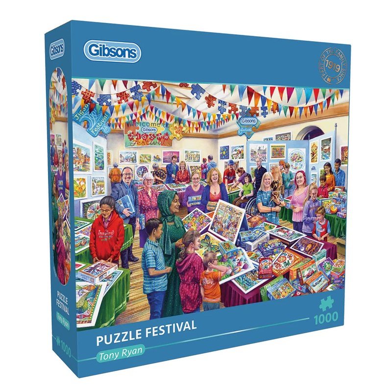 Gibsons - Puzzle Festival 1000 Pc Jigsaw Puzzle