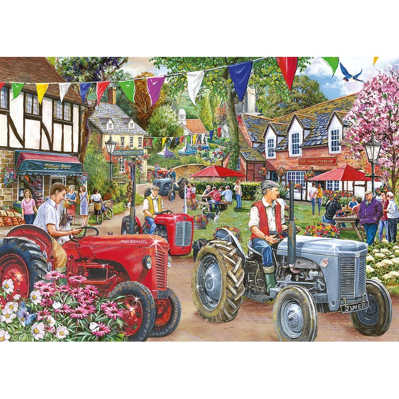 HOP-No.27 - Tractor Parade 1000 Piece Puzzle