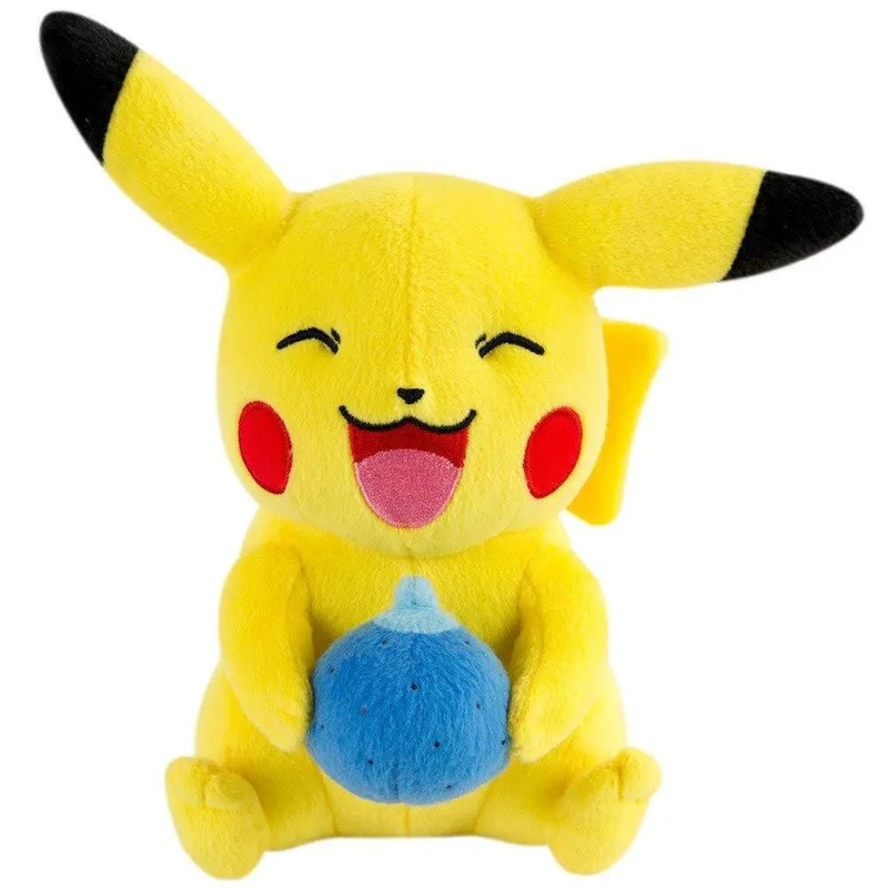 Squishmallow 8" Pikachu With Oran Berry