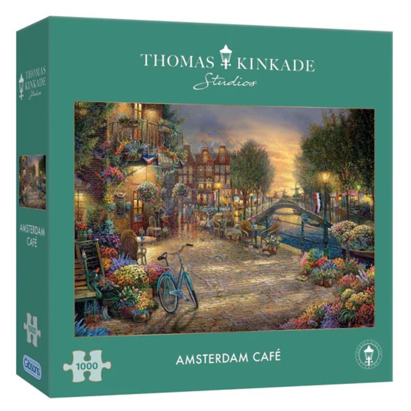 Gibsons - Amsterdam Caf 1000 Pc Jigsaw Puzzle
