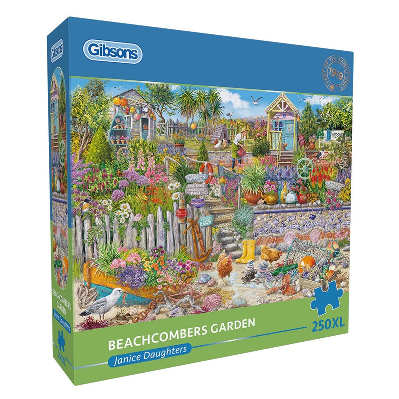 Gibsons - Beachcombers Garden 250XL Pc Jigsaw Puzzle