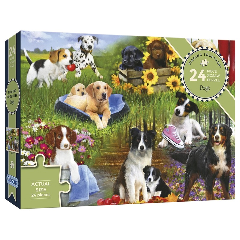 Gibsons - Dogs 24 XXL Piece Jigsaw Puzzle