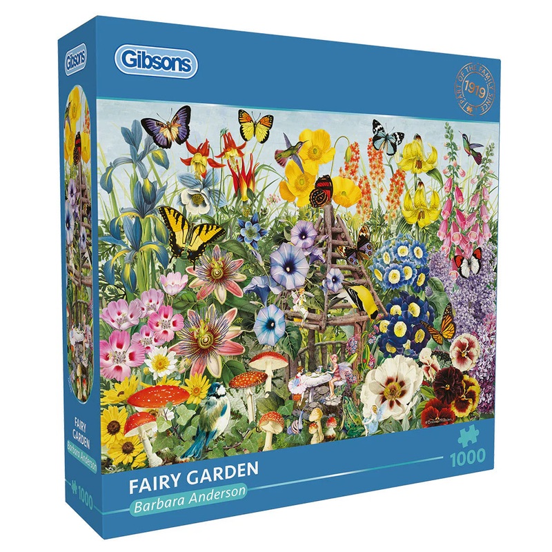 Gibsons - Fairy Garden 1000 Pc Jigsaw Puzzle