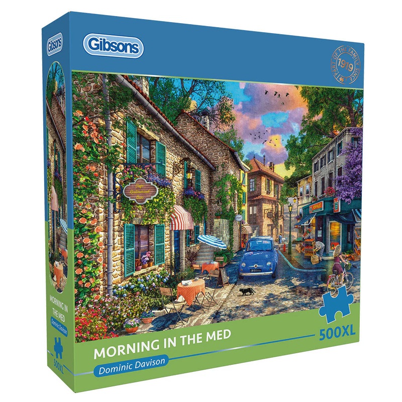 Gibsons - Morning in the Med  500XL Pc Jigsaw Puzzle