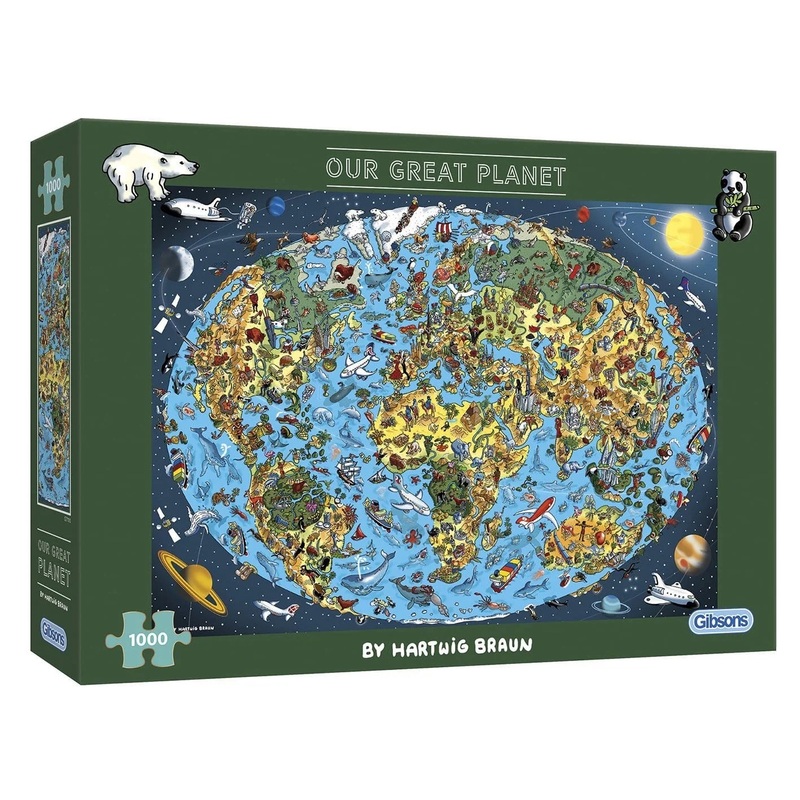 Gibsons - Our Great Planet 1000 Pc Jigsaw Puzzle