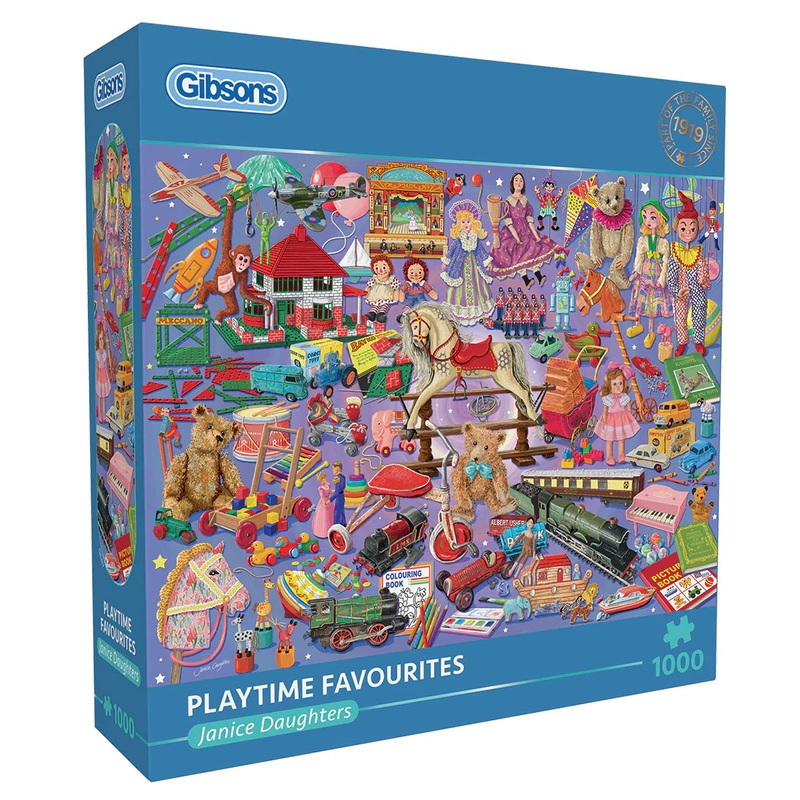 Gibsons - Playtime Favourites 1000 Pc Jigsaw Puzzle