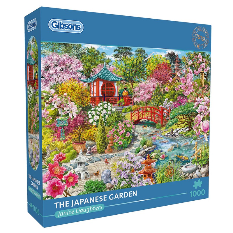Gibsons - The Japanese Garden 1000 Pc Jigsaw Puzzle