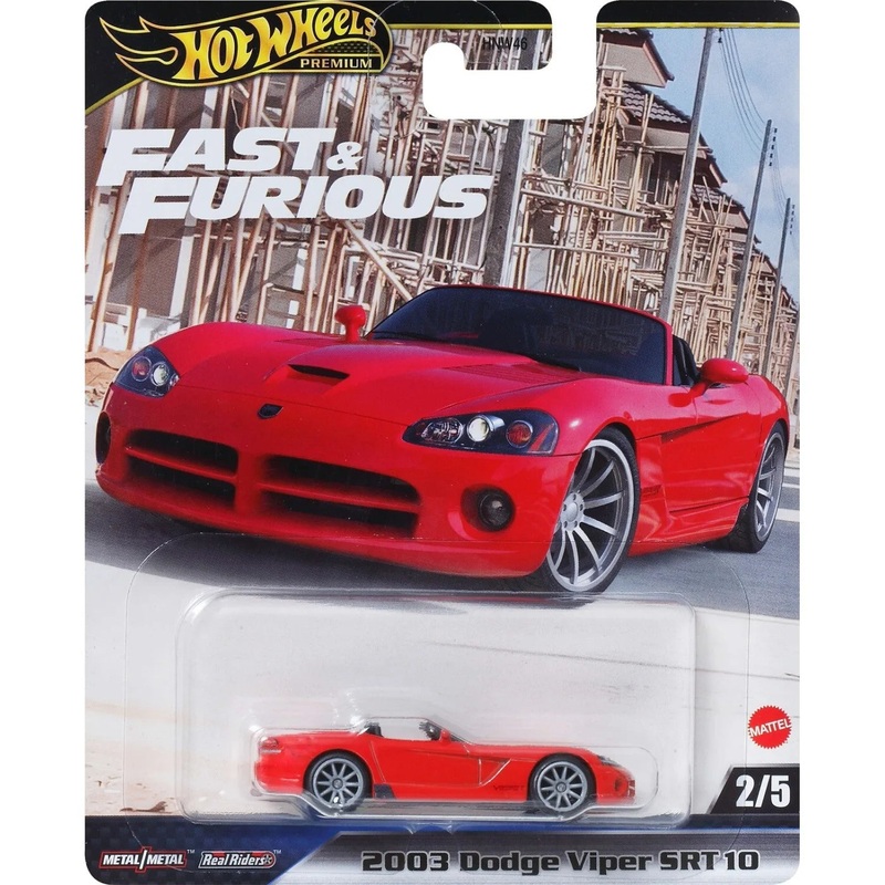Hot Wheels Premium Fast & Furious - Dodge Viper Srt10