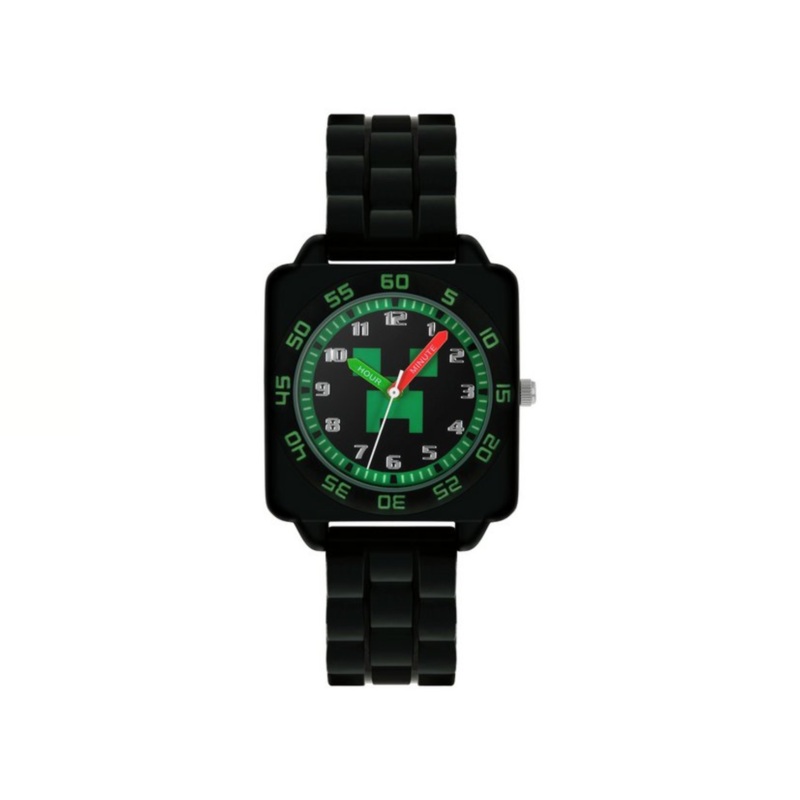 Minecraft Black Time Teacher Watch