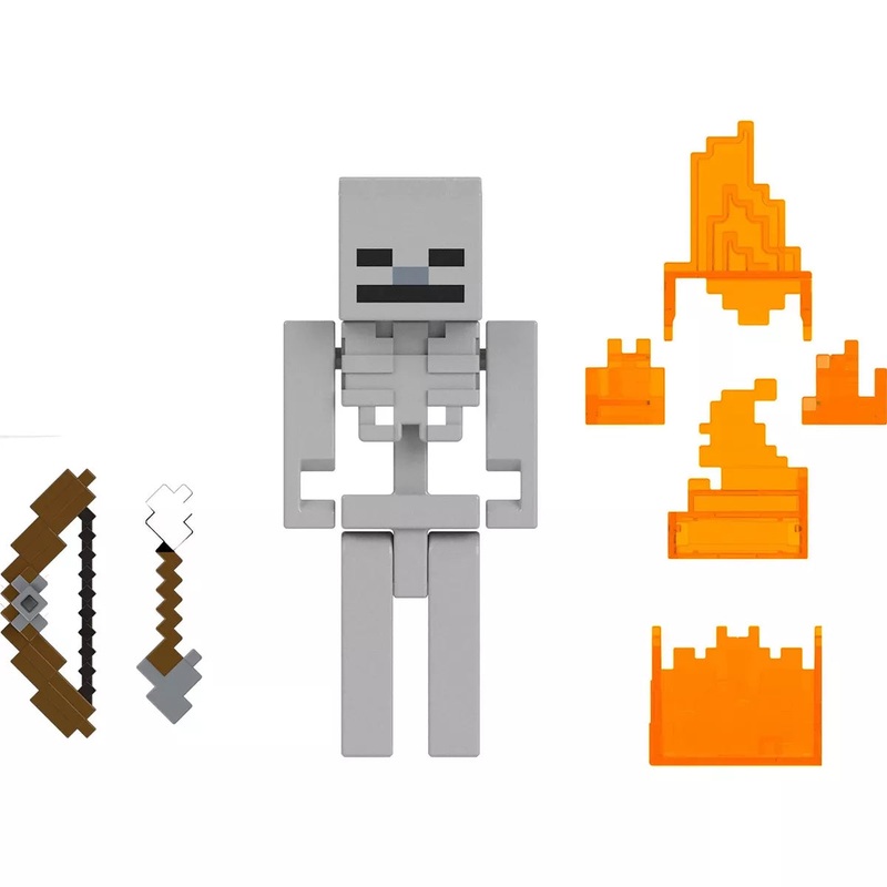 Minecraft Skeleton Pack Action Figure