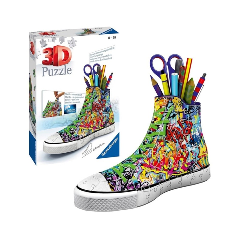 Ravensburger 3D Puzzle Graffiti Sneakers 108PC