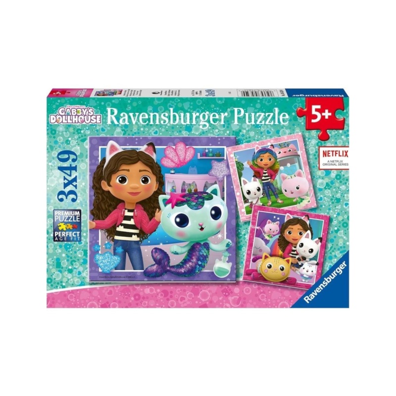 Ravensburger Gabby's Dollhouse 3x49PC