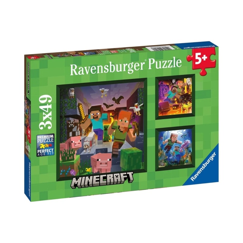 Ravensburger Minecraft Biomes 3x49PC