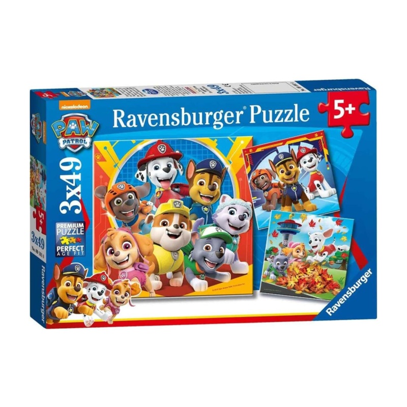 Ravensburger Paw Patrol 3x49PC