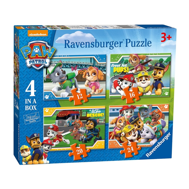 Ravensburger Paw Patrol 4 in a Box