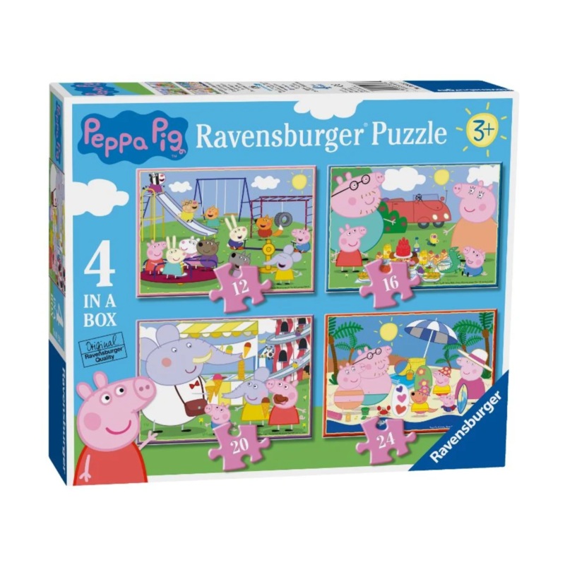 Ravensburger Peppa Pig 4 in a Box