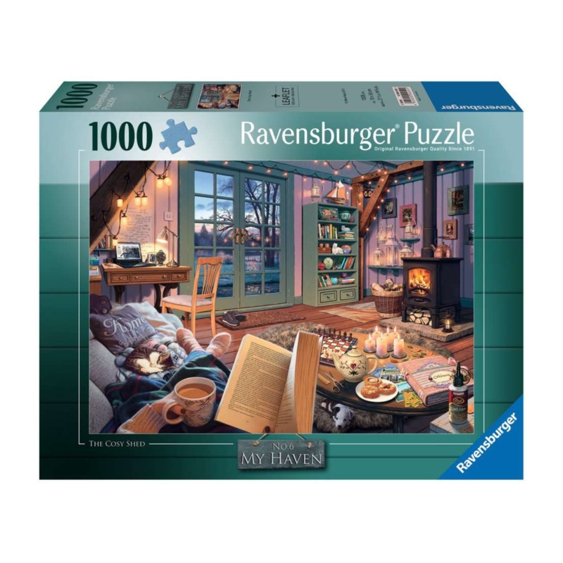 Ravensburger The Cosy Shed 1000pc