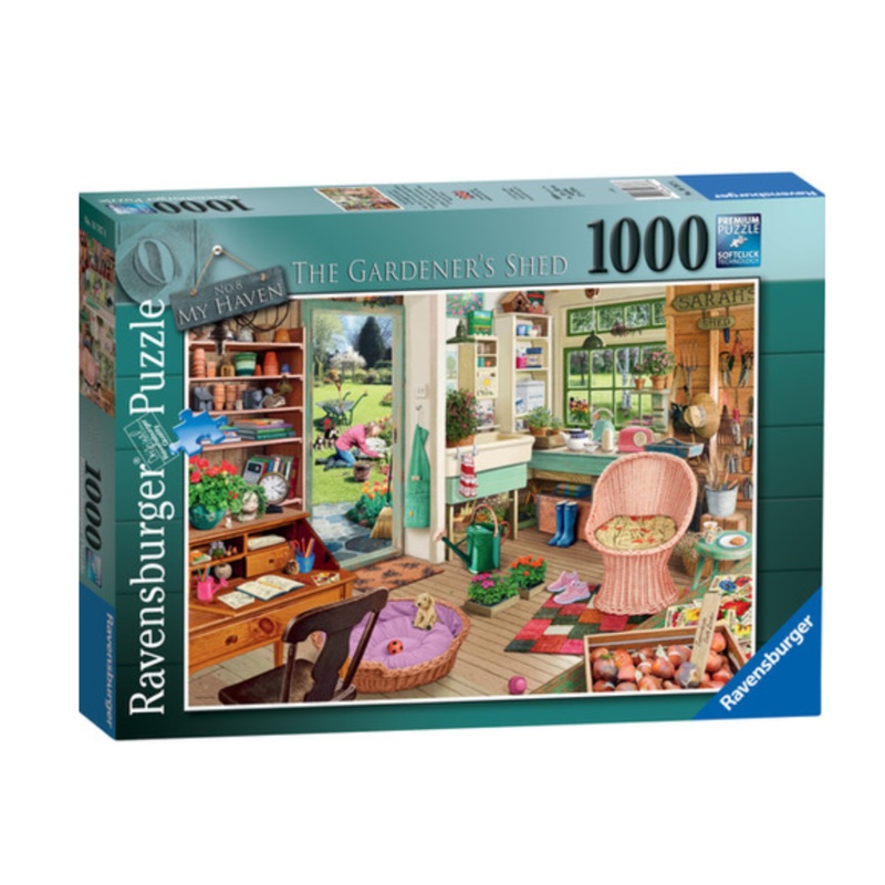 Ravensburger The Gardeners Shed 1000pc