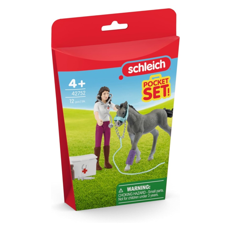 Schleich Mrs Kramer with Foal