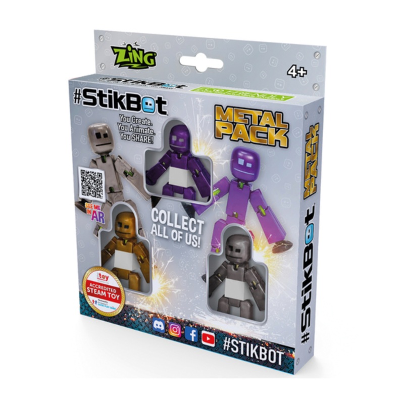 StikBot Metal Pack