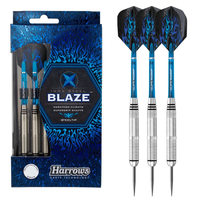 Harrows Blaze Inox Steel Darts 23G