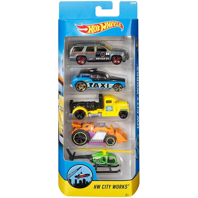 Hot Wheels 5 Car Gift Pack