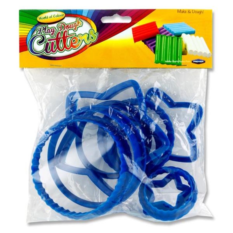 Play Dough Cutters Circles and Stars