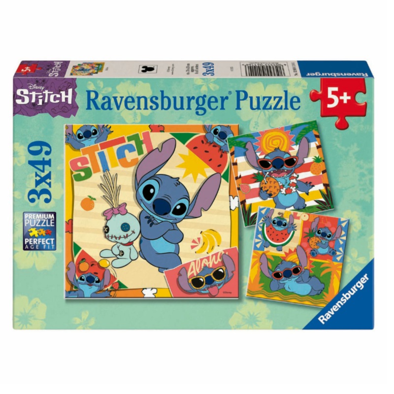 Ravensburger Disney Stitch 3x49PC