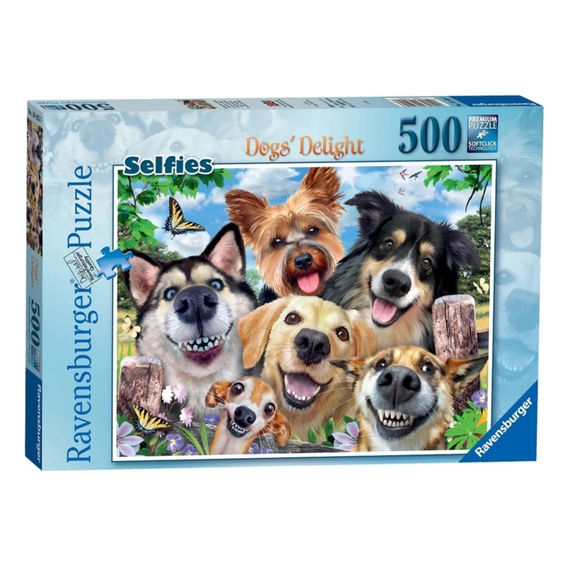Ravensburger Selfies Dogs' Delight 500pc