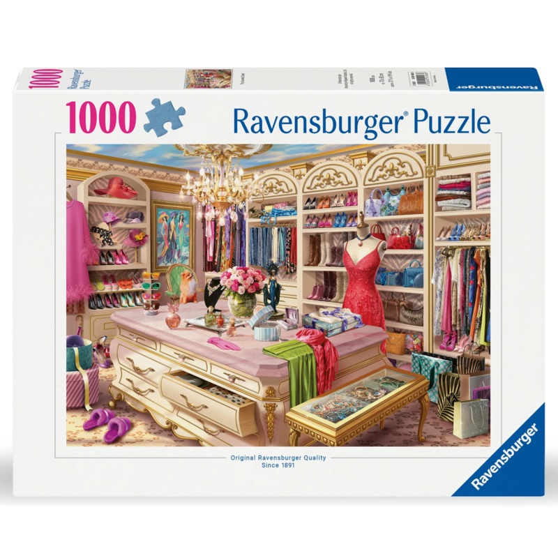 Ravensburger The Coveted Closet 1000pc