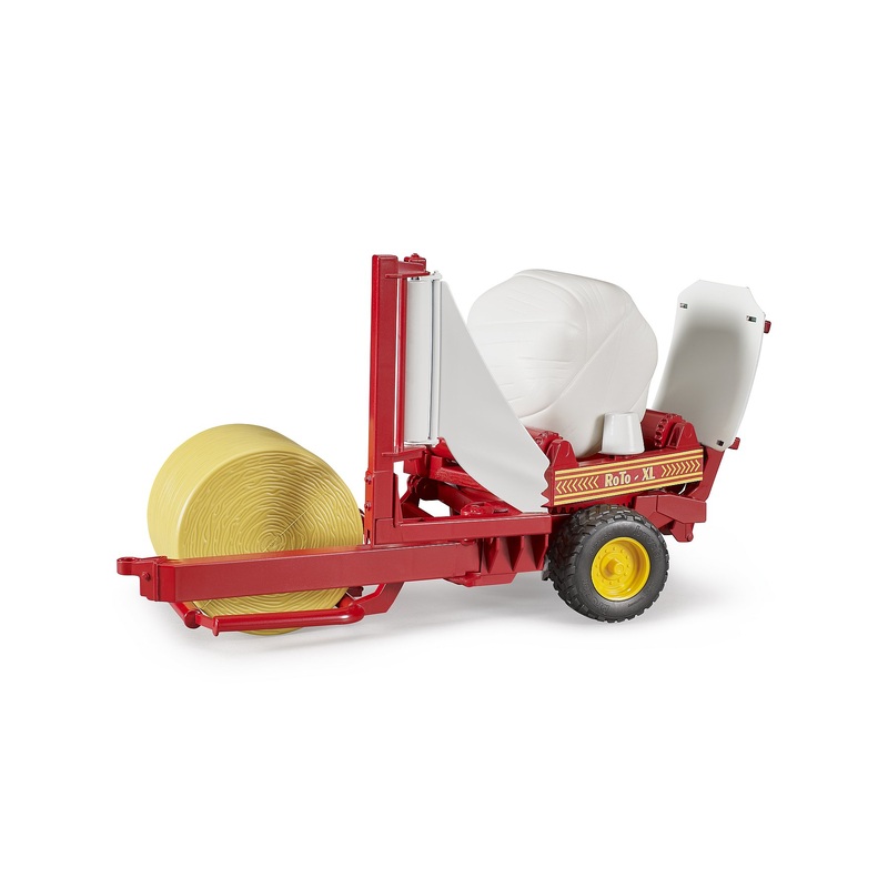 Bruder 02122 Bale wrapper with round bales