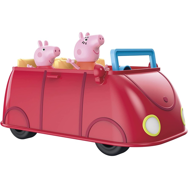 F2184 Peppa Pig Adventures Peppas Family Red Car Preschool Toy