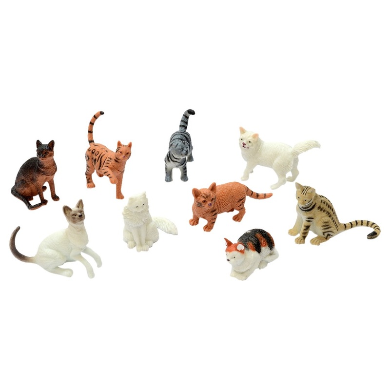 Peterkin Classics 21041 Cats Pet World Figure Set