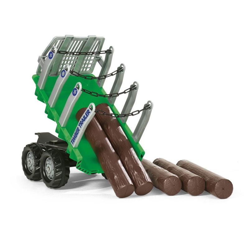 Rolly Twin Axle Trailer With Logs